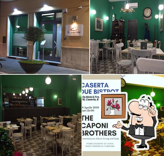 Gli interni di Caserta Due Bistrot