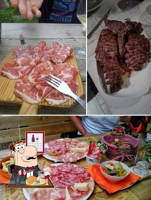 Prova i piatti di carne a Country House Passo Zovo