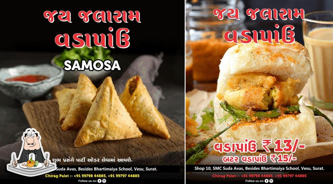 Jay Jalaram Vadapav Surat Shop 10 SMC Suda Avas Besides Bhartimaiya School Vesu Surat 