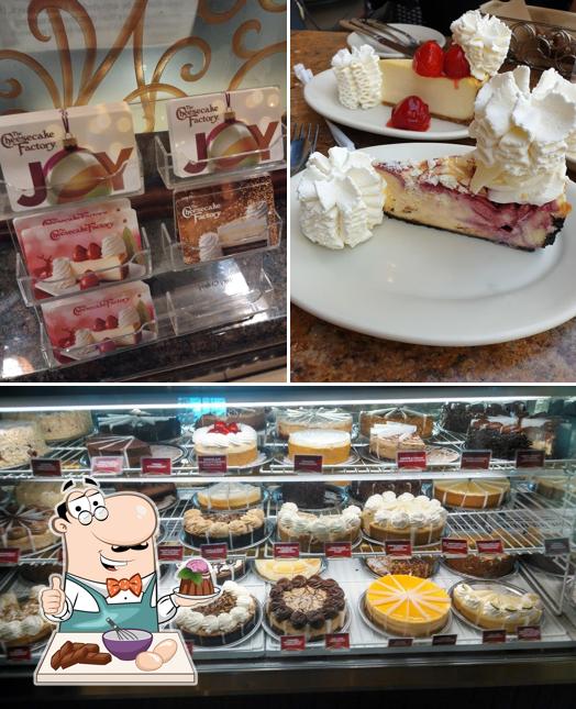 Postres The Cheesecake Factory, Brea, 120 Brea Mall Carta del