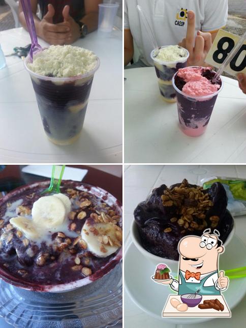 Não esqueça de pedir uma sobremesa no Trilha do Açaí