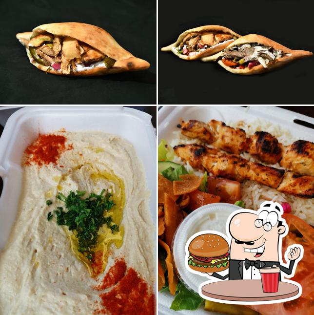 Les hamburgers de Basha's Shawarma will conviendront une grande variété de goûts