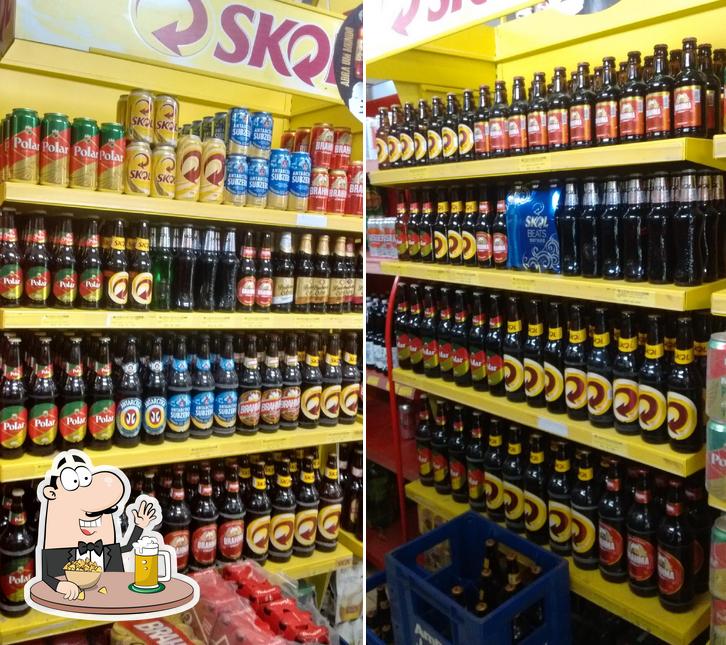 Você pode tomar um copo de cerveja leve ou escura