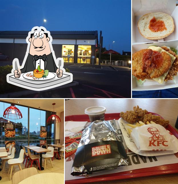 Food at KFC Hinckley - Maple Drive