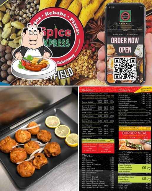 Spice Express Takeaway Cumbernauld in Cumbernauld Restaurant menu and