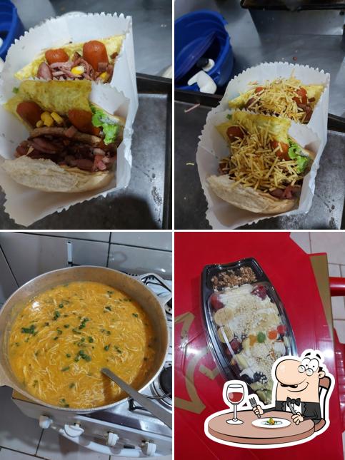 Comida em Bar Calçada Da Fama
