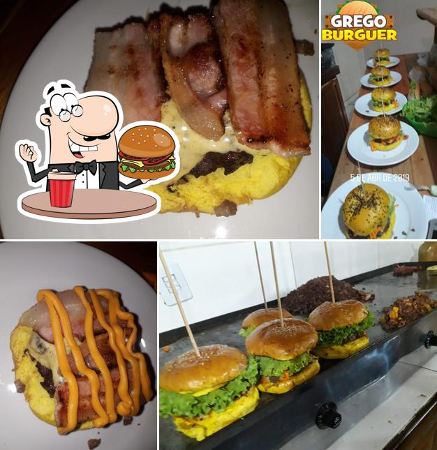 Consiga um hambúrguer no GREGO BURGUER