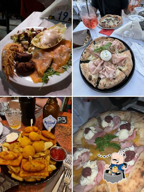 Cibo al Ristorante Pizzeria Gourmet Lo Scoglio di Santa Lucia