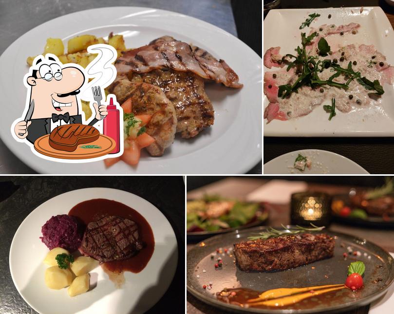 Get meat dishes at Restaurant Stadewäldchen