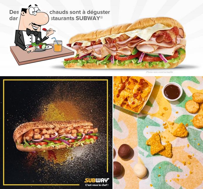 Nourriture à Subway