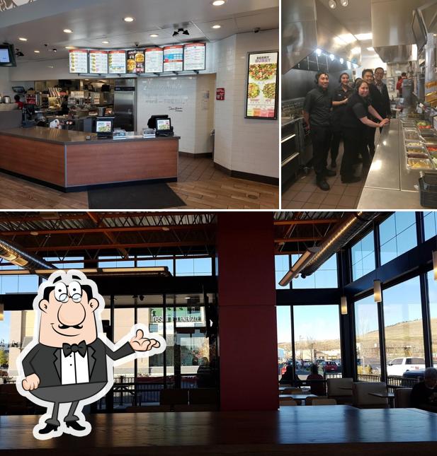 L'intérieur de Wendy's