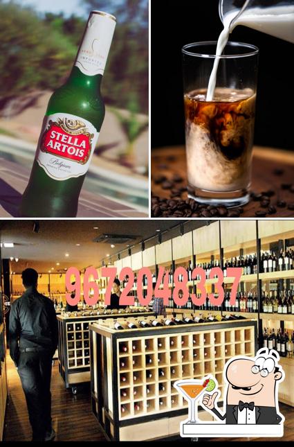 Take a look at the photo depicting drink and interior at Beer Shop