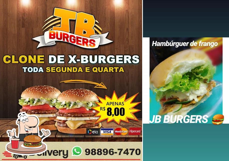 Os hambúrgueres do JBburgers Recife PE irão saciar uma variedade de gostos