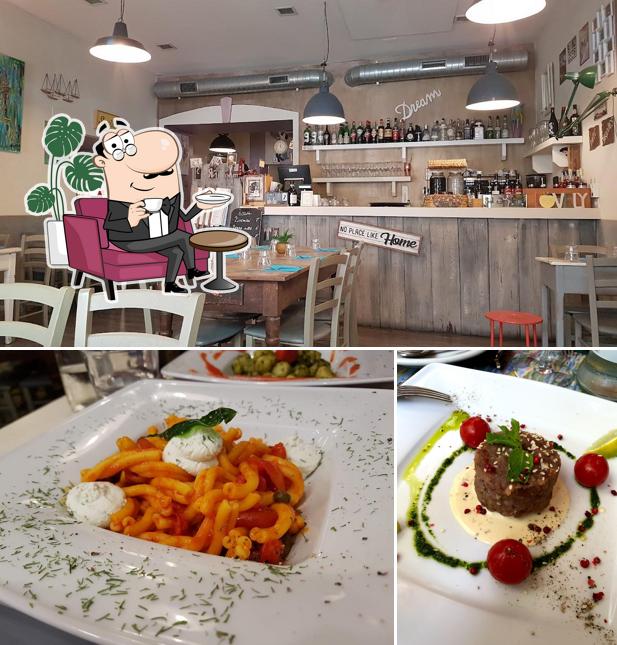 Gli interni di Oggi Pasta