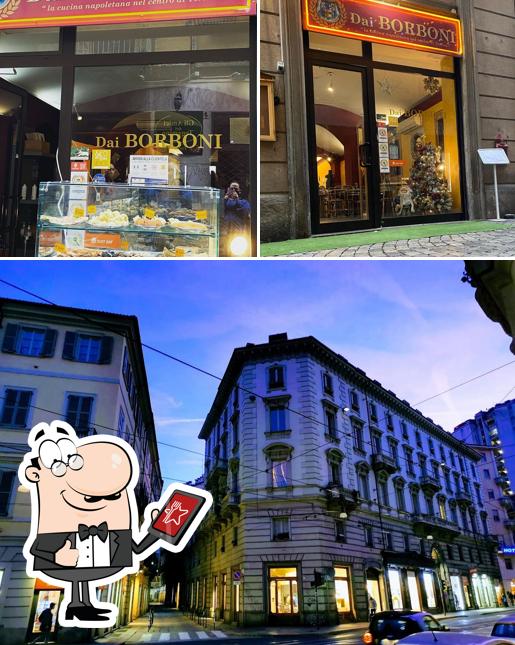 Gli esterni di Ristorante Dai Borboni
