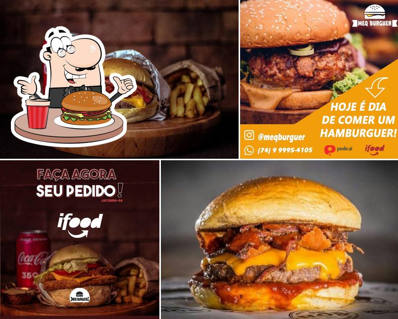 Peça um hambúrguer no Méqui Burguer - Delivey