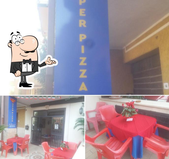 Gli interni di Superpizza da Vincenzo