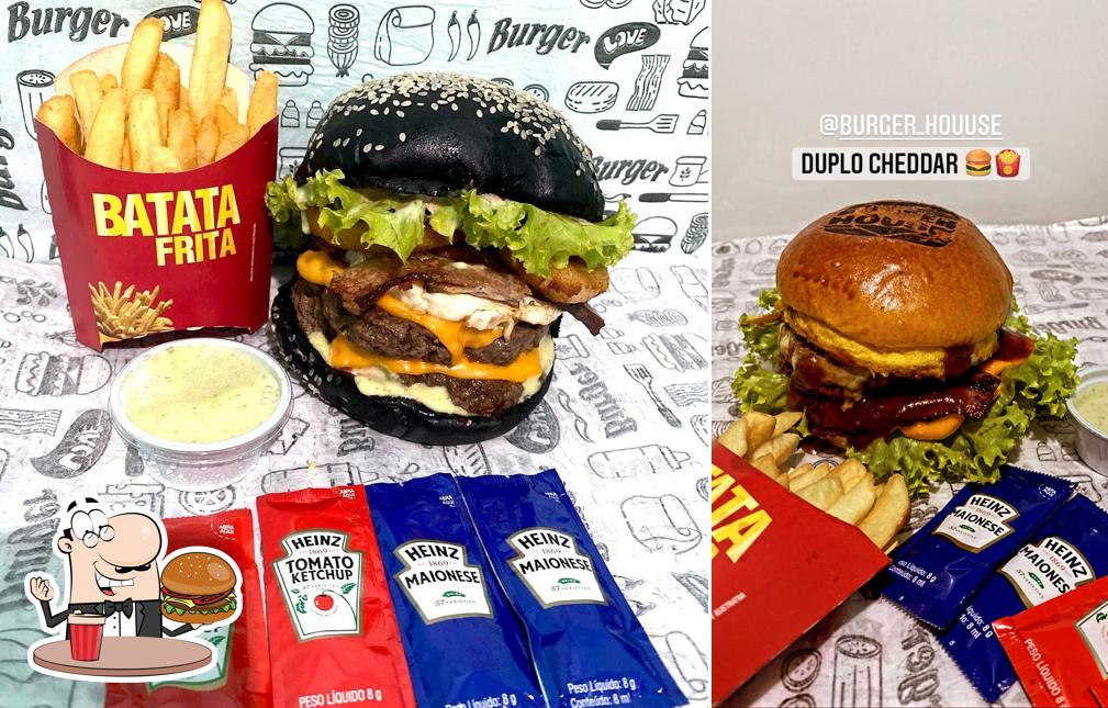 Os hambúrgueres do Burger House irão satisfazer diferentes gostos