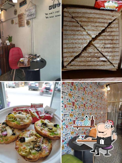 The interior of Cafe Hawalat