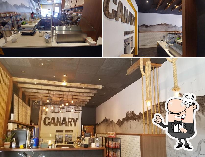 L'intérieur de Canary Coffee