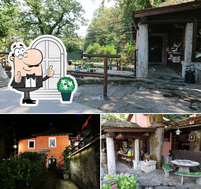 Vous pouvez prendre un bol d'air frais à l'extérieur Grotto Brunoni