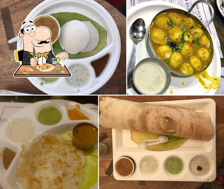Meals at Hotel Saravana Bhavan