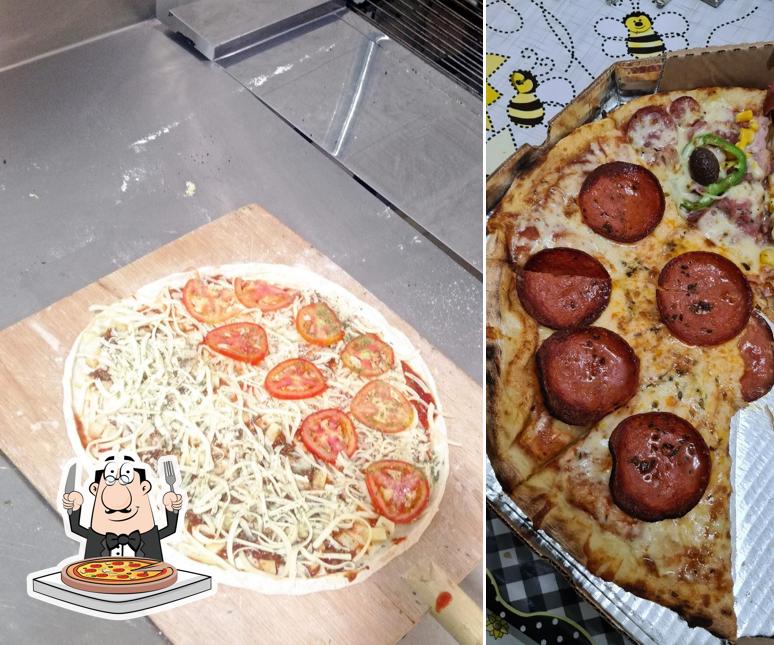 Experimente pizza no Rei da Pizza Delivery