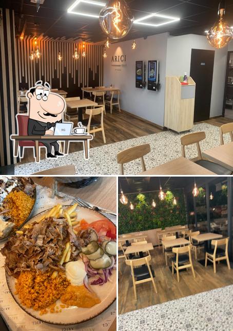 Vérifiez l’image représentant la intérieur et nourriture concernant ARICI KEBAB