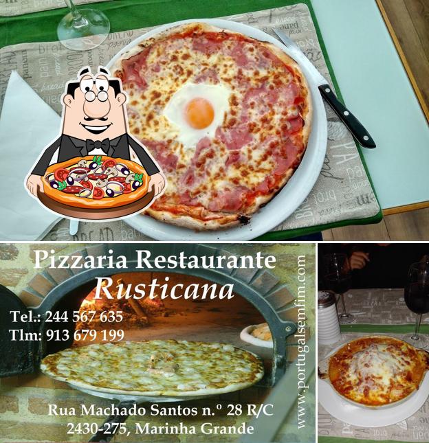 Pide una pizza en Pizzaria Rusticana