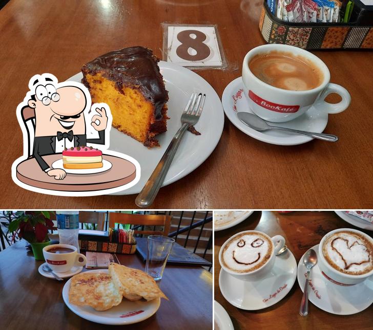 Bolo de queijo em Bookafé
