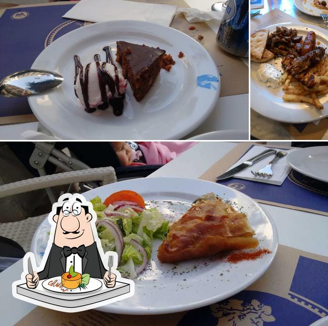Food at Dionisos Greek Restaurants Valencia