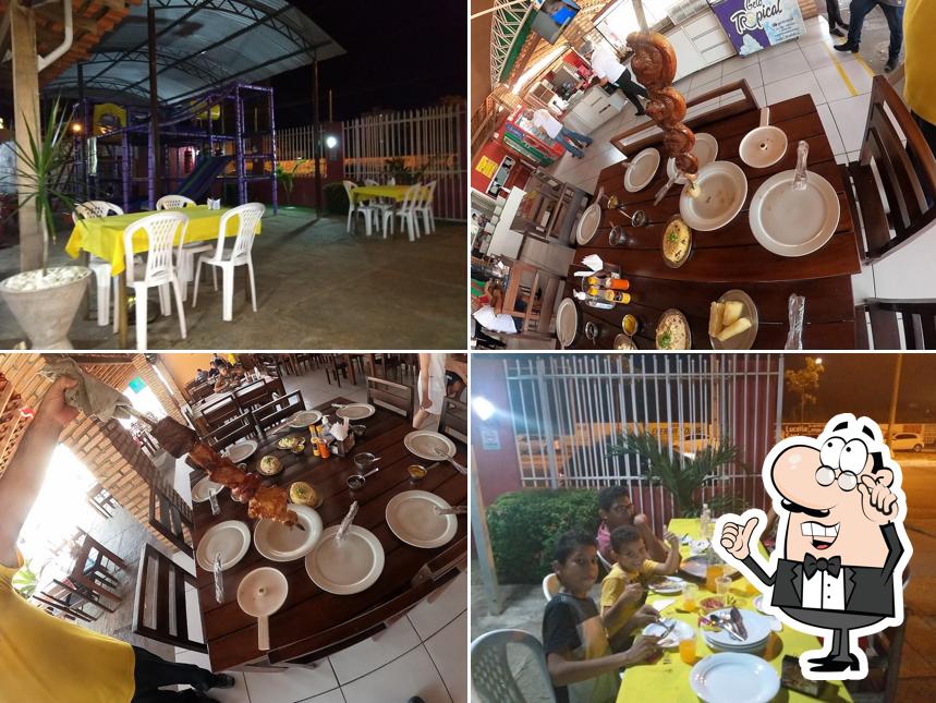 Veja imagens do interior do Frango De Ouro Grill Churrascaria e Pizza