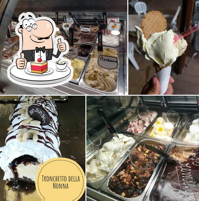 Gelateria Bim Bum Bam serve un'ampia gamma di dessert