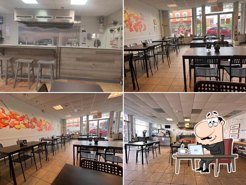 Check out how The Vegetable Hunter - Carlisle - Vegan Cafe & Boutique Brewery looks inside