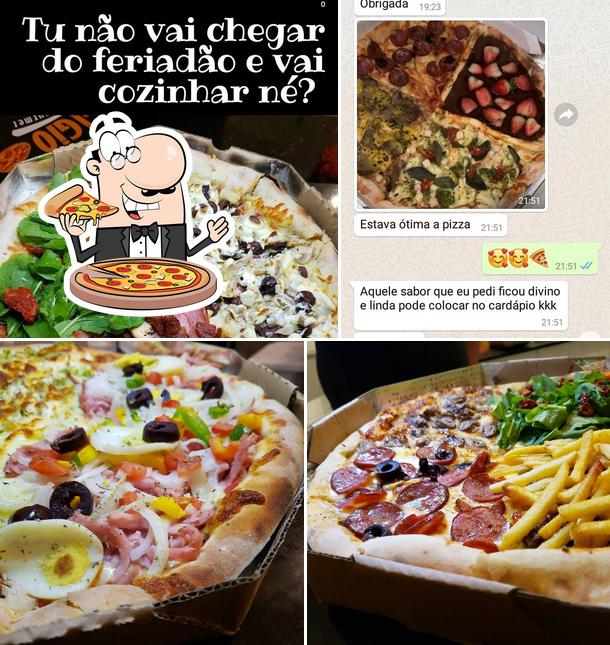 Peça pizza no Gigio Pizza Gourmet Pizzaria em Montenegro