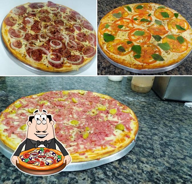 Peça pizza no Restaurante e Pizzaria Vitória