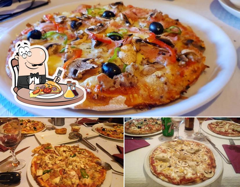 Попробуйте пиццу в "Pizzería San Marino"