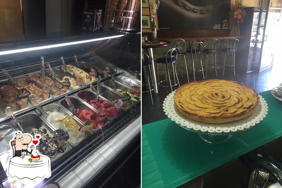 BAR Al Castello serve un'ampia varietà di dolci