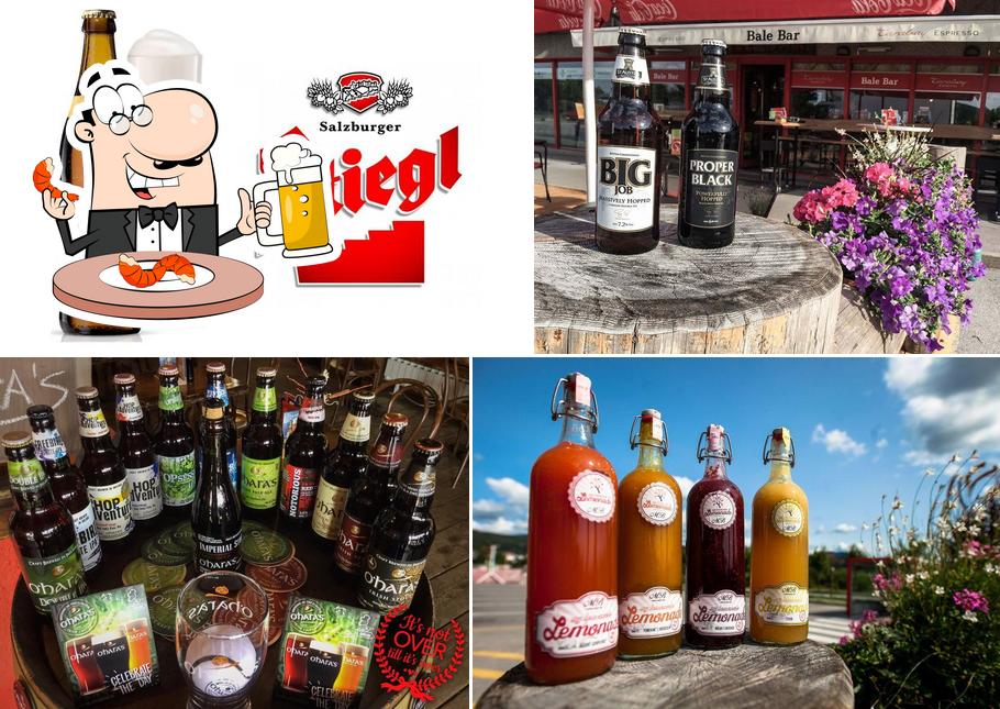 Bale Bar serve un'ampia selezione di birre