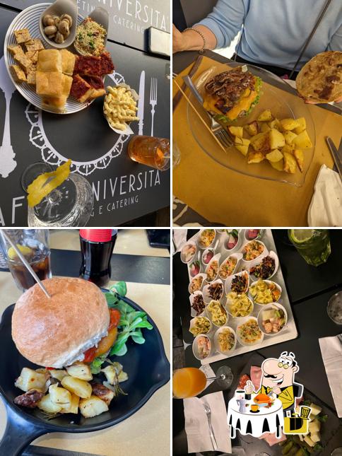 Cibo al Caffetteria dell'Università