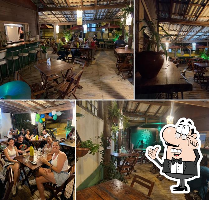 O interior do Beabar lounge