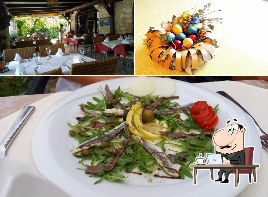 La immagine della interni e cibo di Bonaca Vrboska