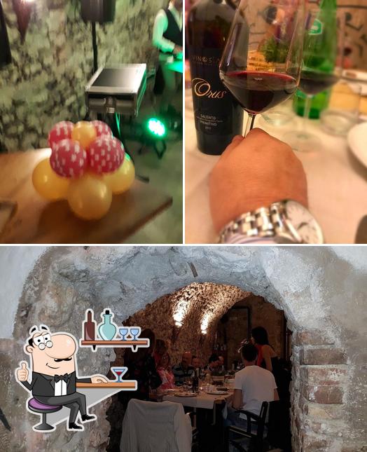 La foto della interni e vino di Cantina Segreta