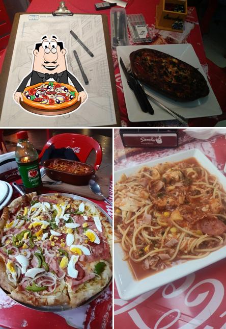 Peça pizza no Sancho Pizzas & Massas - Taguatinga,Pizzaria, Crepe, Macarrão, Lasanha