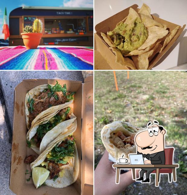 L'intérieur de Taco Time - Food Truck