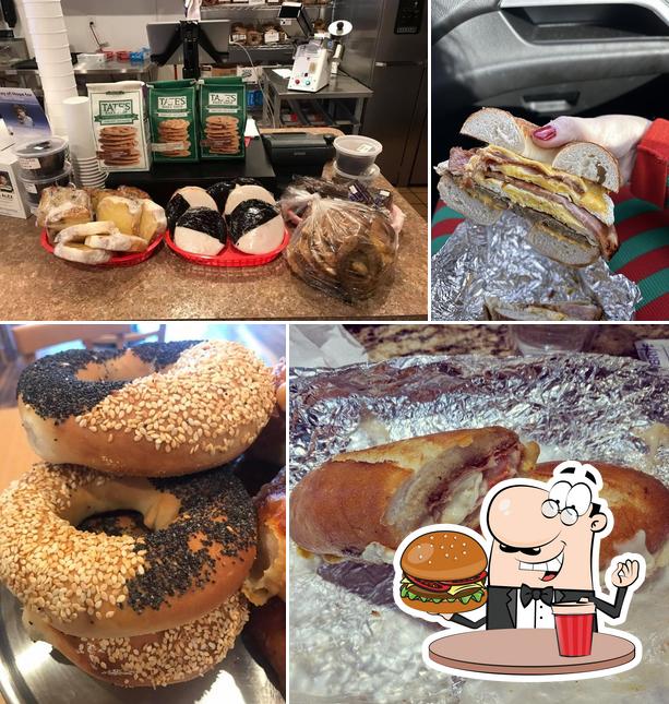 Order a burger at Uncle Nick's N.Y. Style Bagels, Subs & Deli