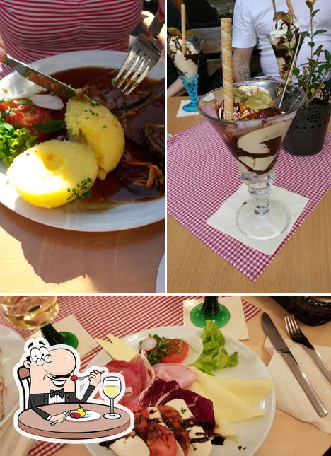 Еда в "Restaurant Café Zeis"