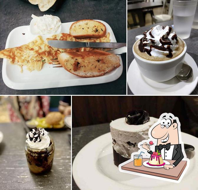 Truffles Koramangala provides a selection of sweet dishes