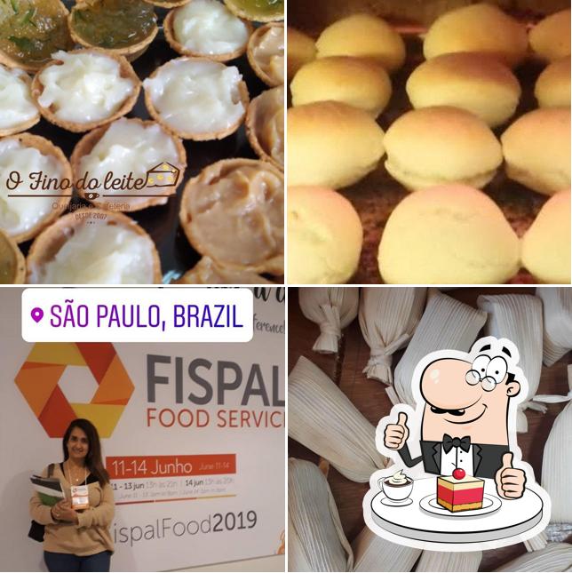 Peça uma das sobremesas