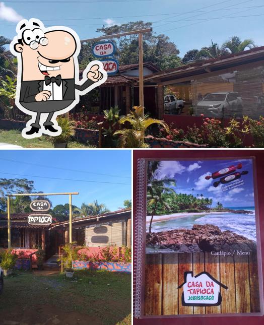 O exterior do Casa da Tapioca Jeribucaçu